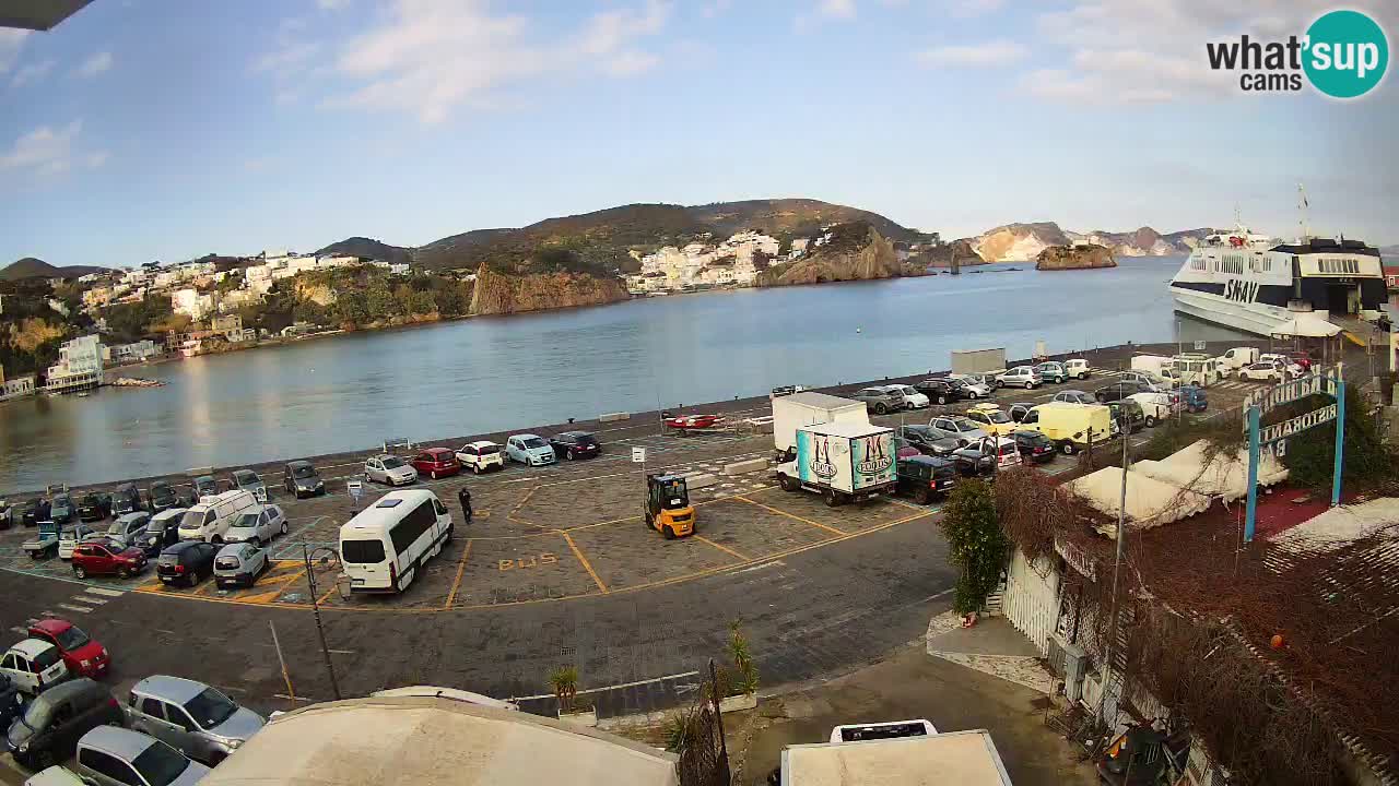 Ponza port webcam – Island of Ponza