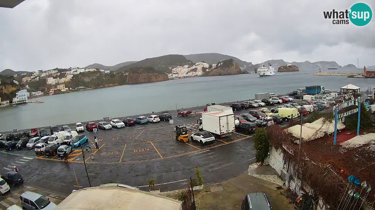 Webcam du port de Ponza – Île de Ponza