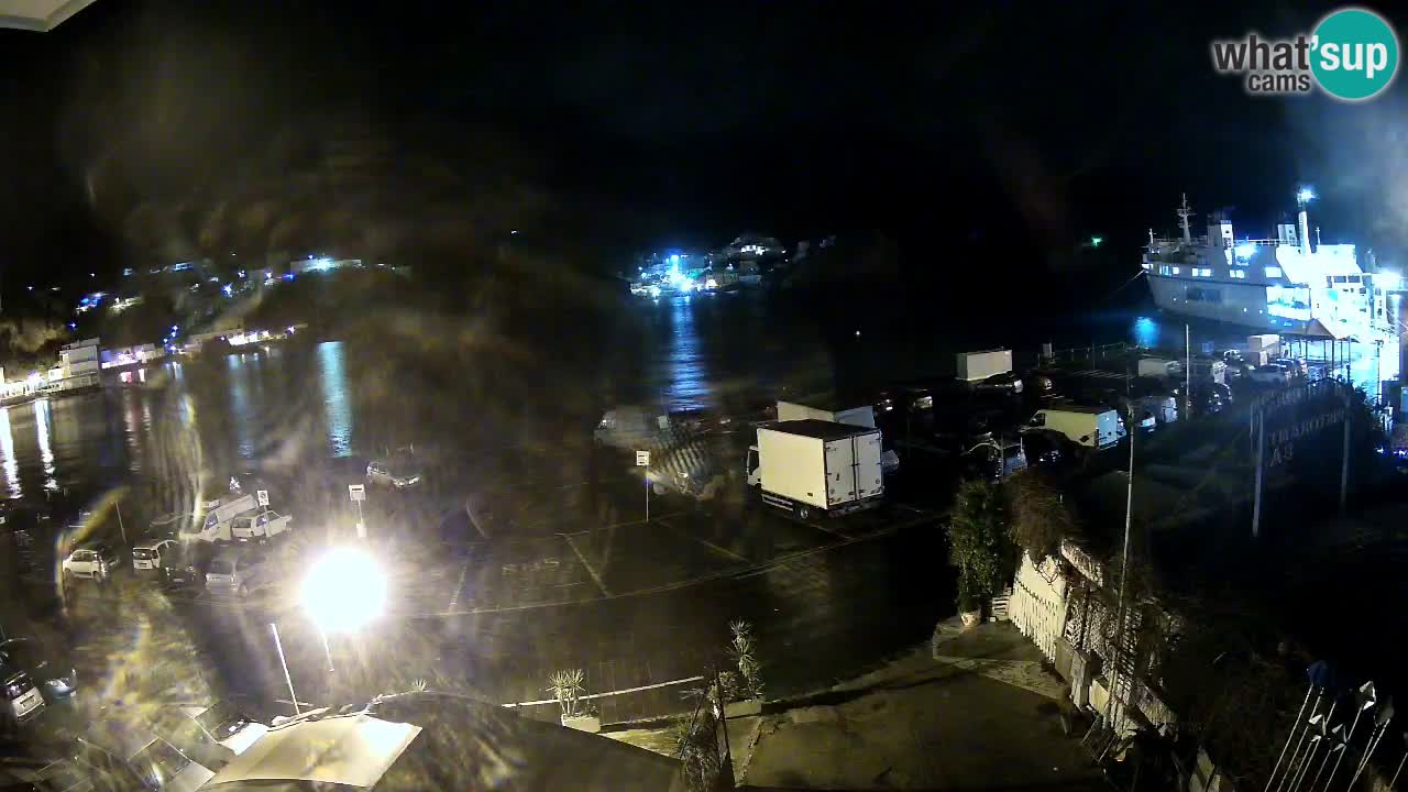 Insel Ponza Hafen webcam – Italien