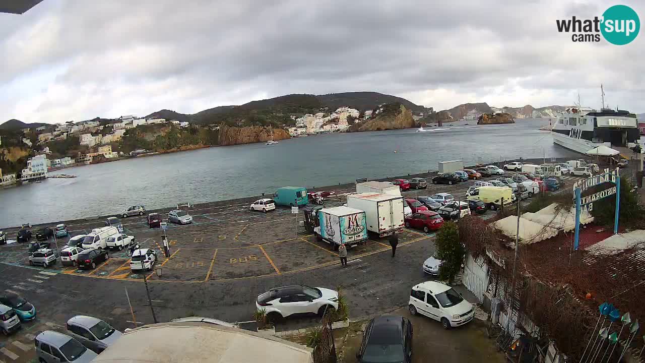 Webcam du port de Ponza – Île de Ponza