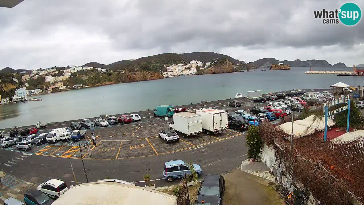 Webcam du port de Ponza – Île de Ponza