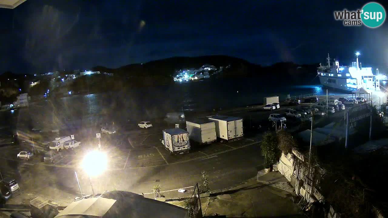 Insel Ponza Hafen webcam – Italien