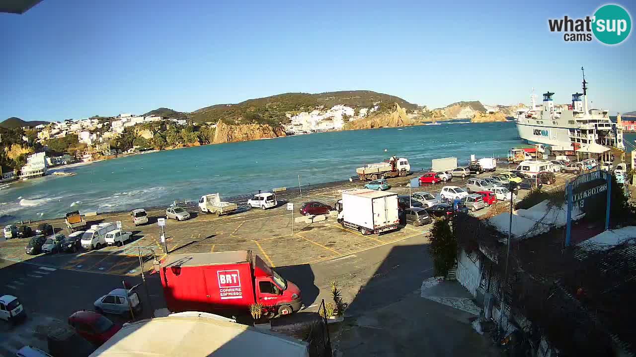 Ponza port webcam – Island of Ponza