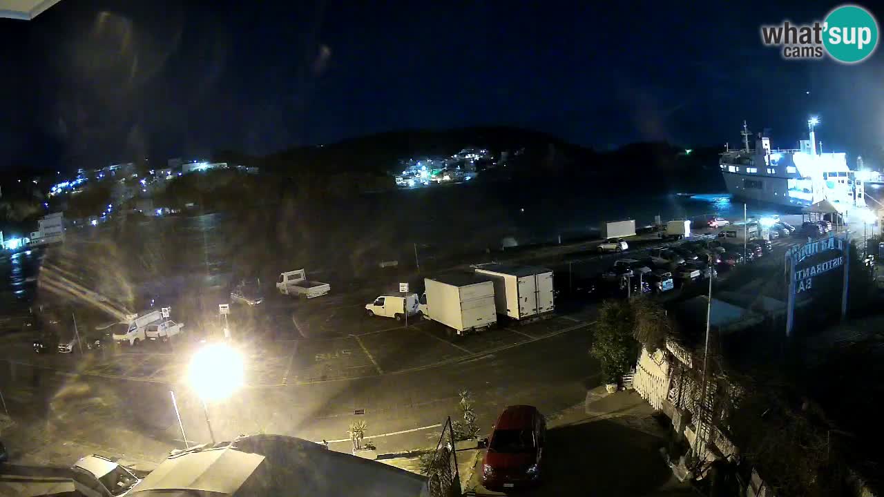 Ponza port webcam – Island of Ponza