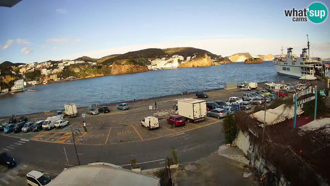 Ponza port webcam – Island of Ponza