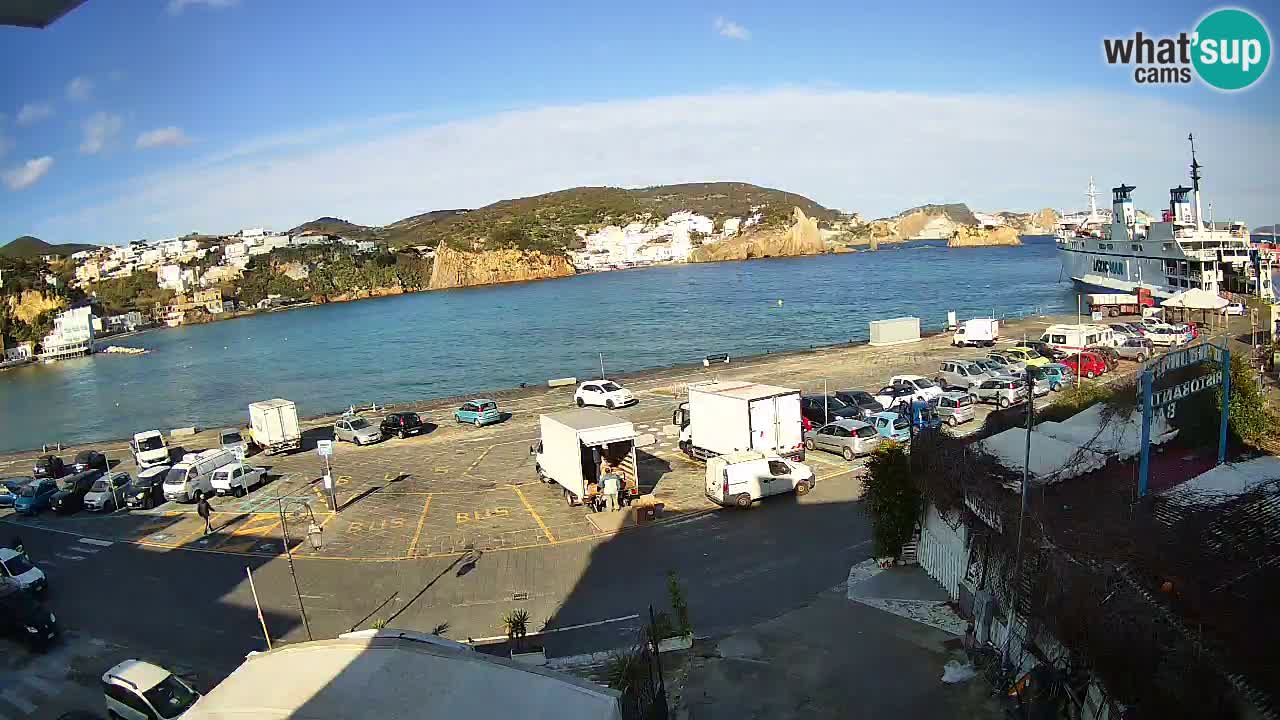 Ponza port webcam – Island of Ponza