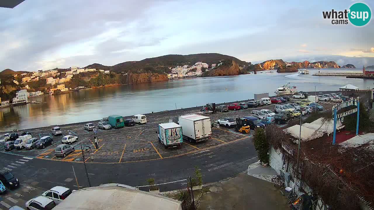 Ponza port webcam – Island of Ponza