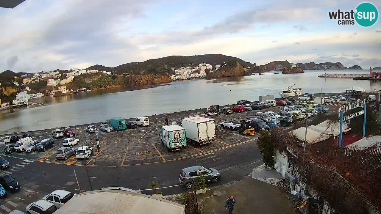 Ponza port webcam – Island of Ponza