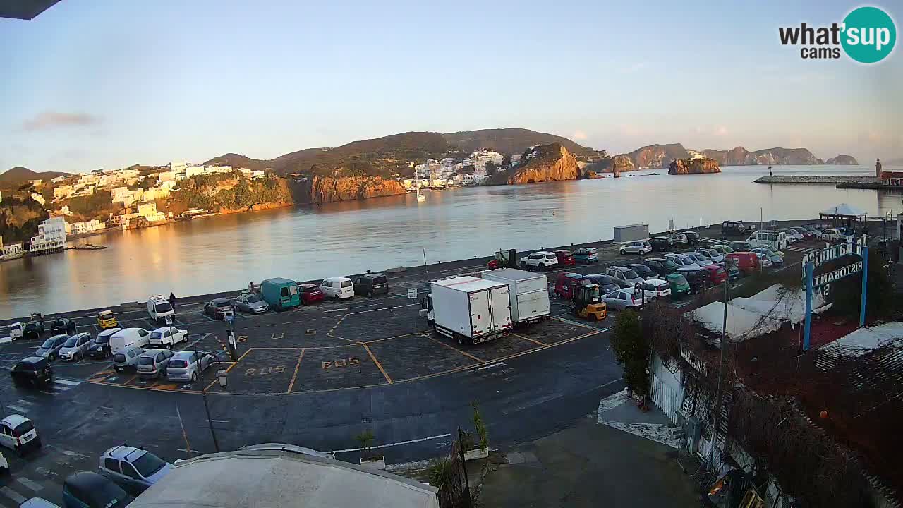 Webcam du port de Ponza – Île de Ponza