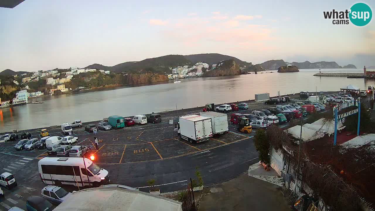 Ponza port webcam – Island of Ponza