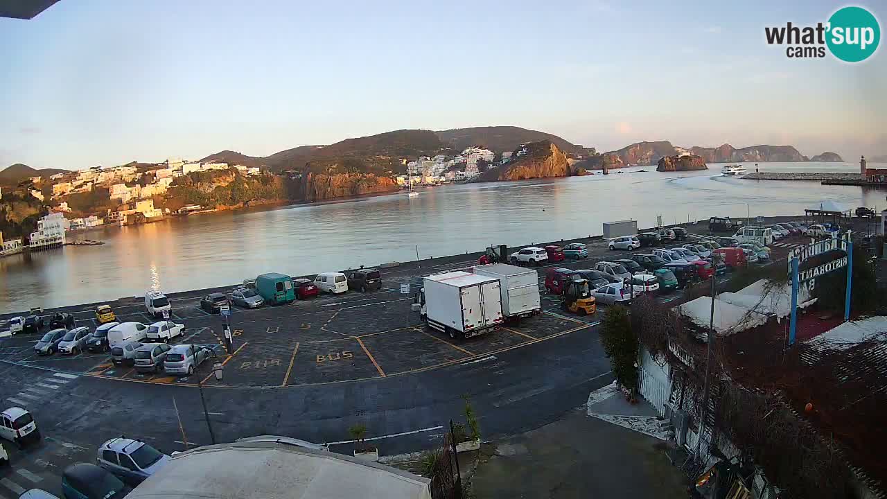 Ponza port webcam – Island of Ponza