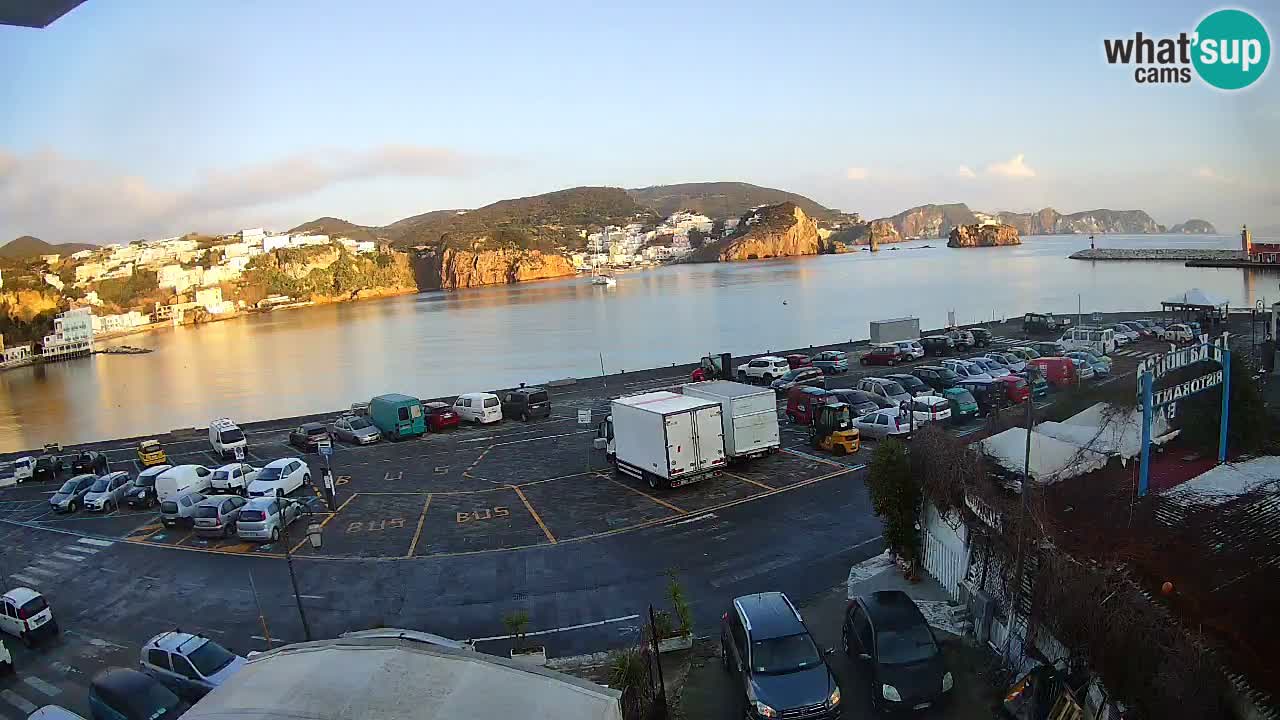 Webcam du port de Ponza – Île de Ponza