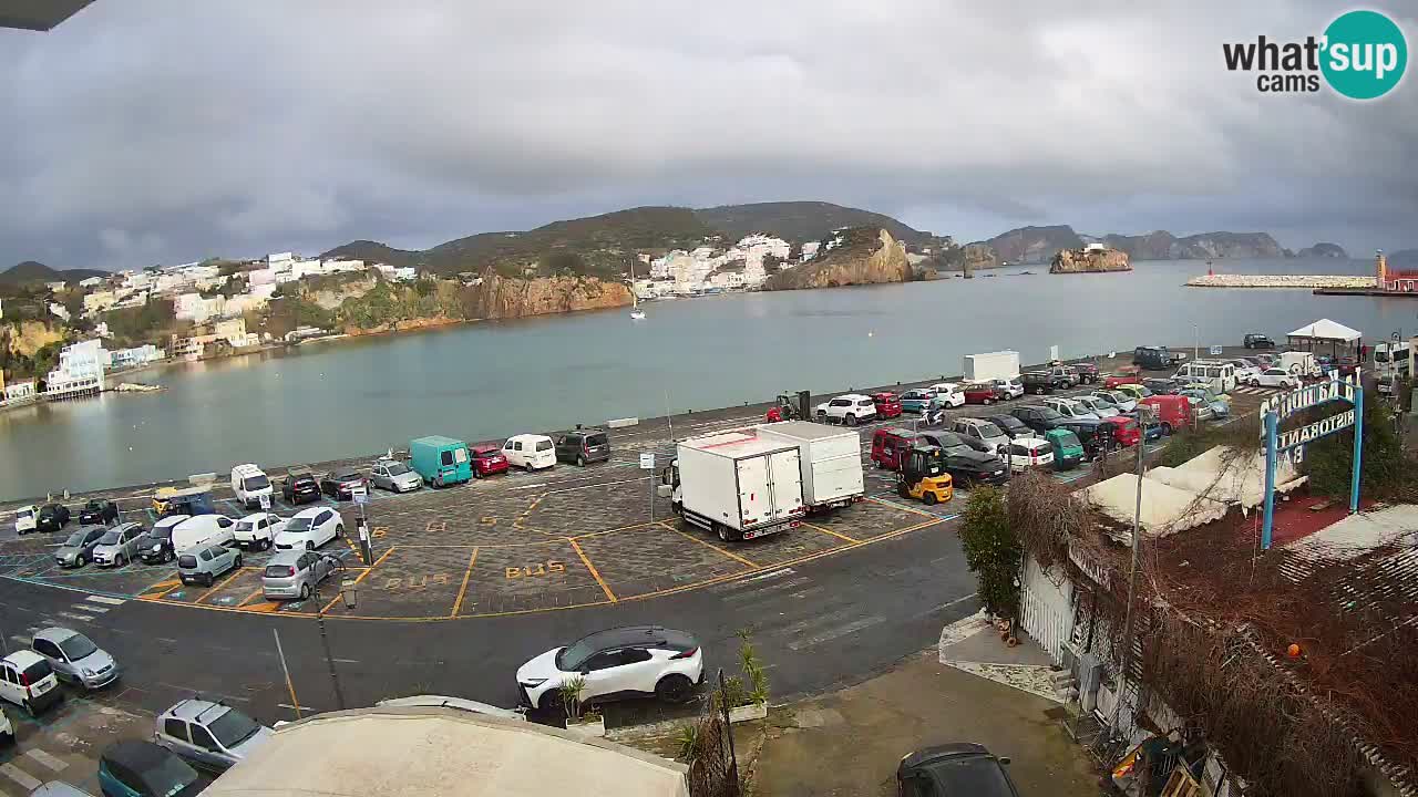 Webcam du port de Ponza – Île de Ponza