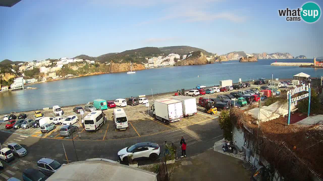 Webcam du port de Ponza – Île de Ponza