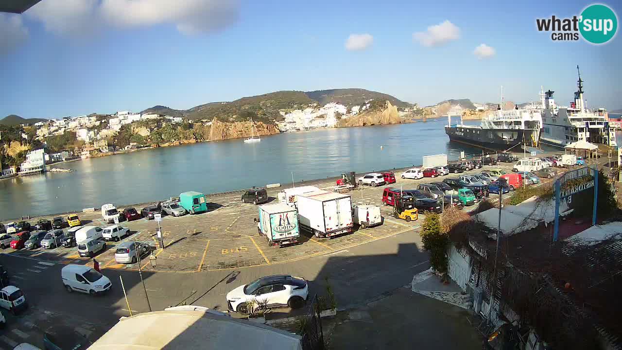 Webcam del puerto de Ponza – Isla de Ponza