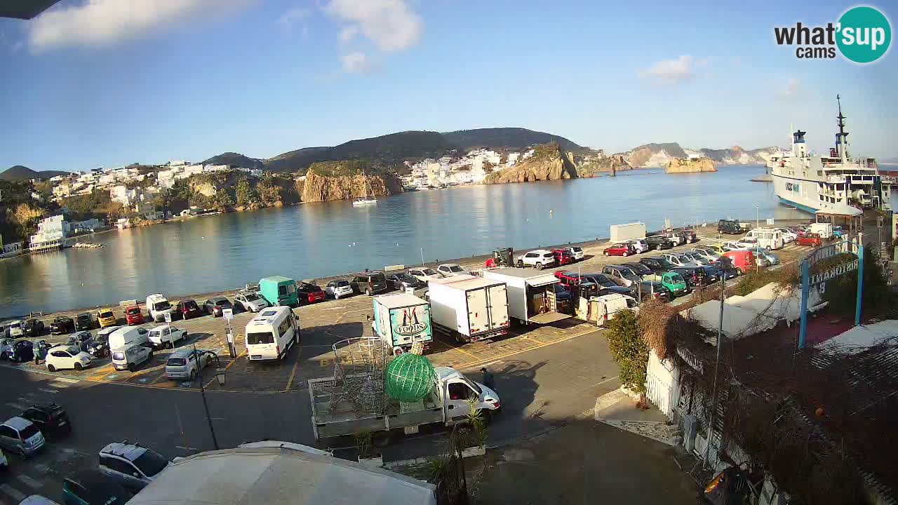 Webcam du port de Ponza – Île de Ponza