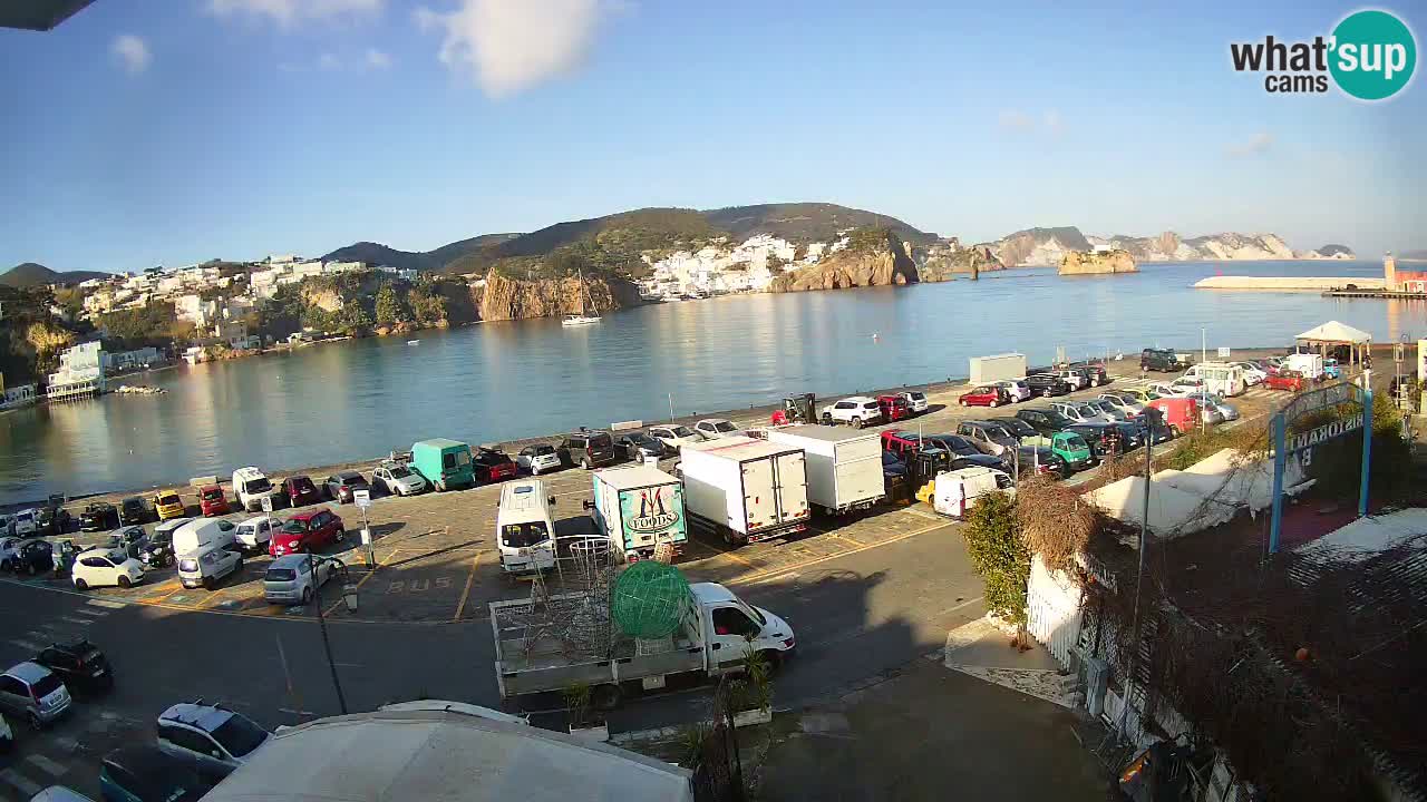 Webcam du port de Ponza – Île de Ponza