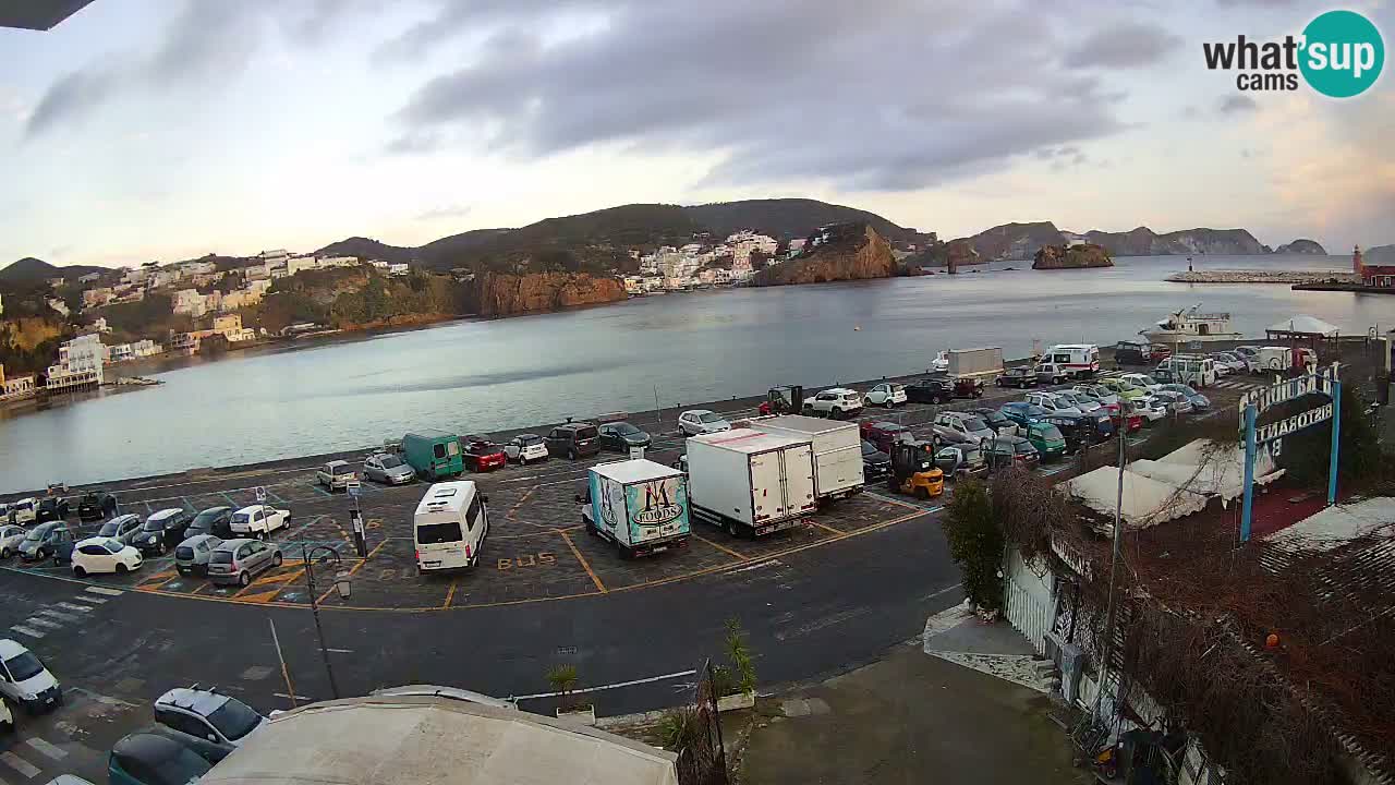 Webcam du port de Ponza – Île de Ponza