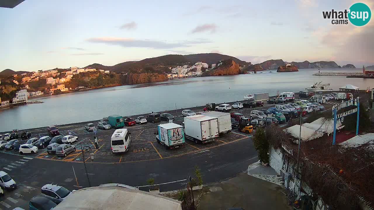 Ponza port webcam – Island of Ponza