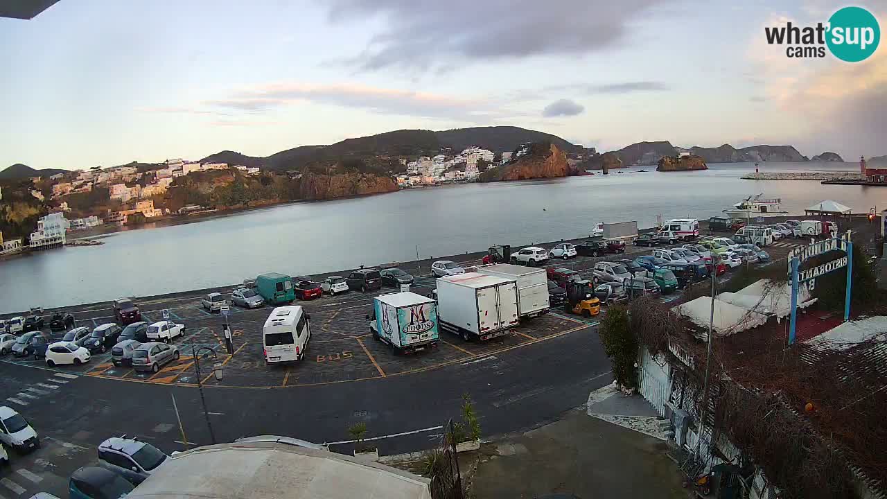 Ponza port webcam – Island of Ponza