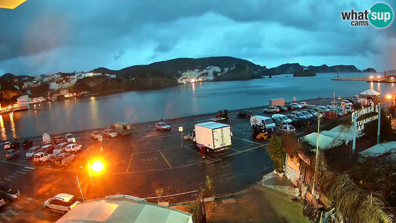 Webcam du port de Ponza – Île de Ponza