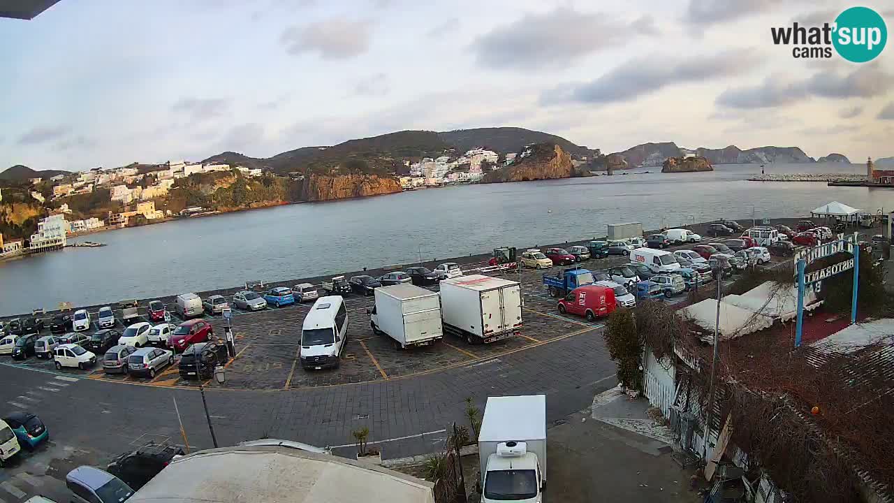 Ponza port webcam – Island of Ponza