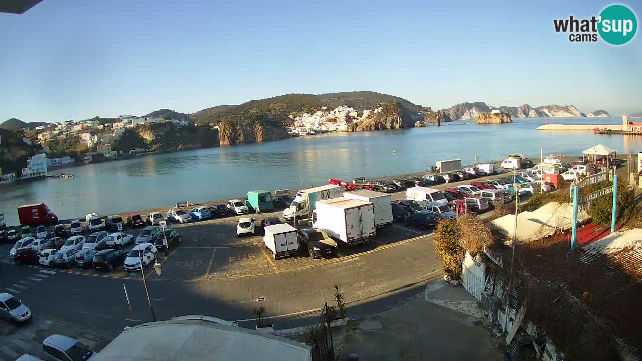 Webcam du port de Ponza – Île de Ponza