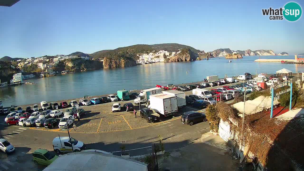 Webcam du port de Ponza – Île de Ponza