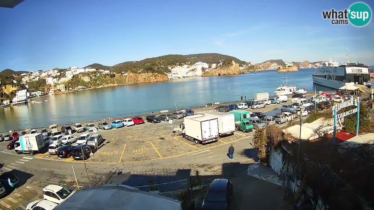 Ponza port webcam – Island of Ponza