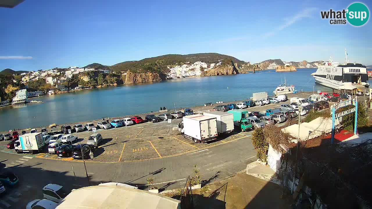 Ponza port webcam – Island of Ponza