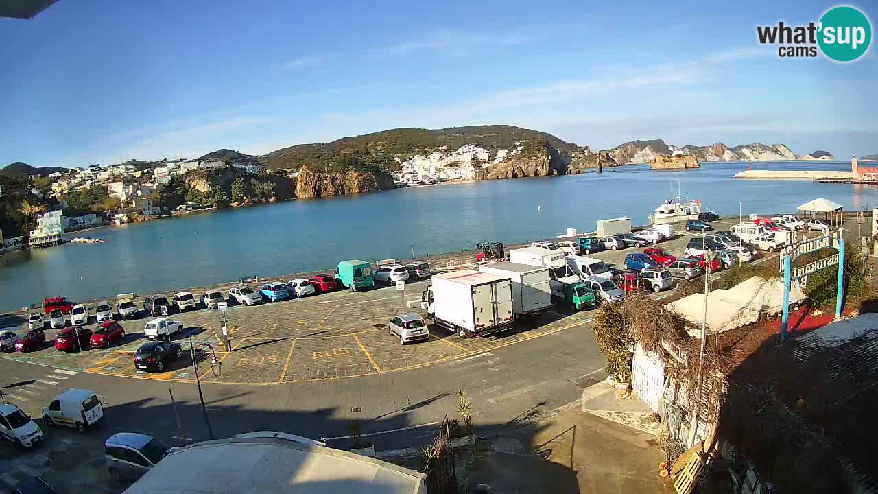 Webcam du port de Ponza – Île de Ponza