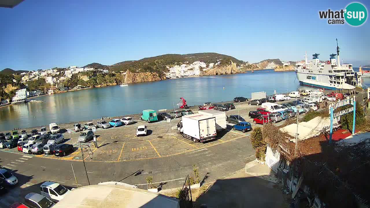 Webcam del puerto de Ponza – Isla de Ponza