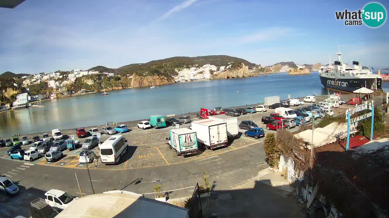 Ponza port webcam – Island of Ponza