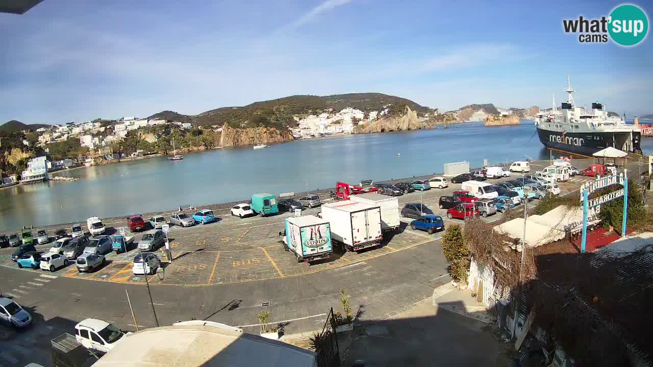 Ponza port webcam – Island of Ponza