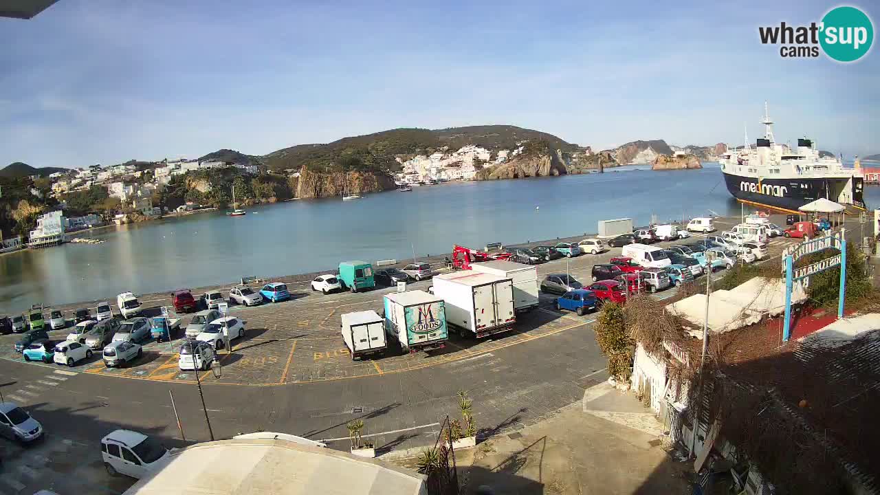 Ponza port webcam – Island of Ponza