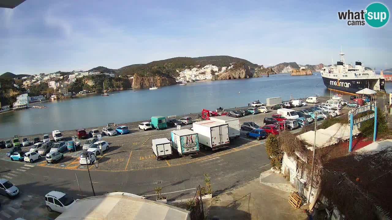 Ponza port webcam – Island of Ponza