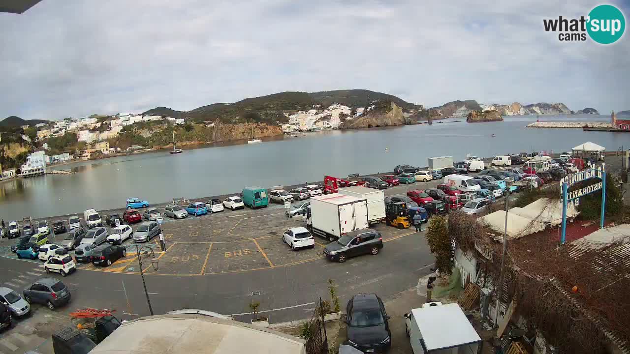 Webcam du port de Ponza – Île de Ponza