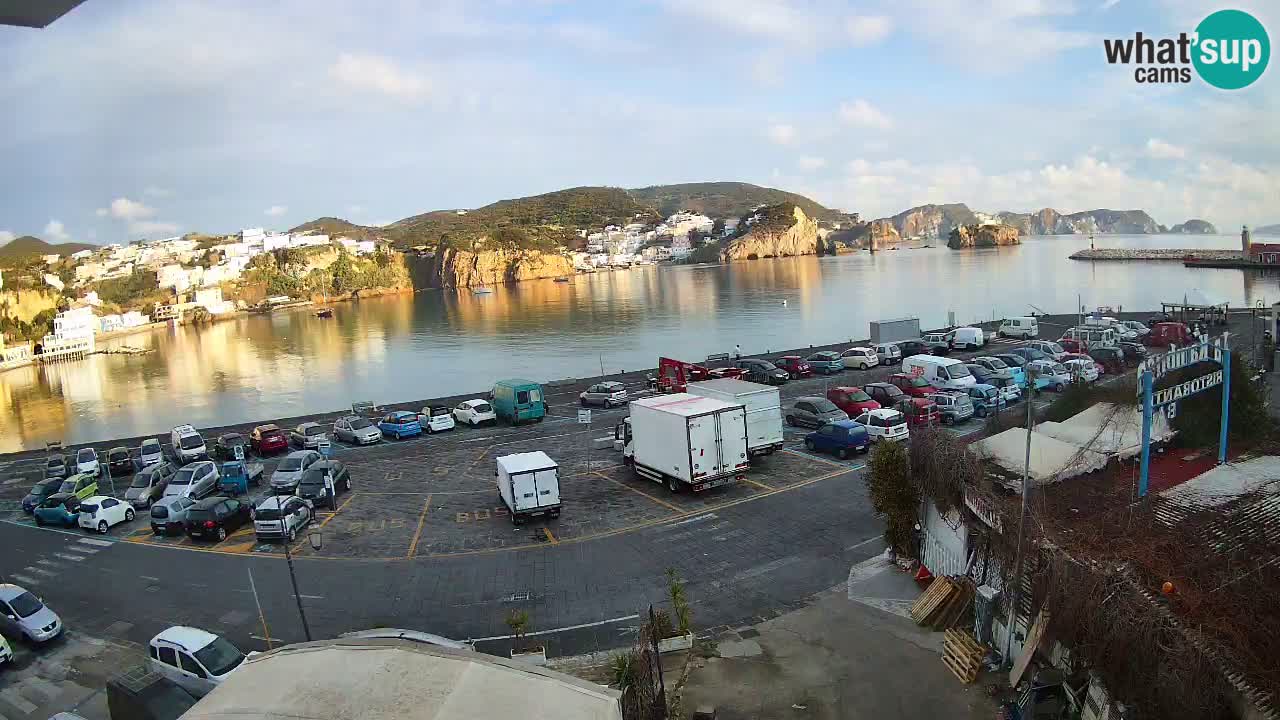 Webcam du port de Ponza – Île de Ponza