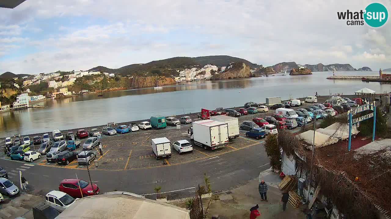 Webcam du port de Ponza – Île de Ponza