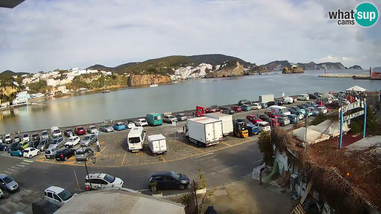 Webcam du port de Ponza – Île de Ponza