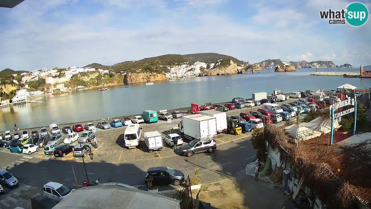 Webcam du port de Ponza – Île de Ponza