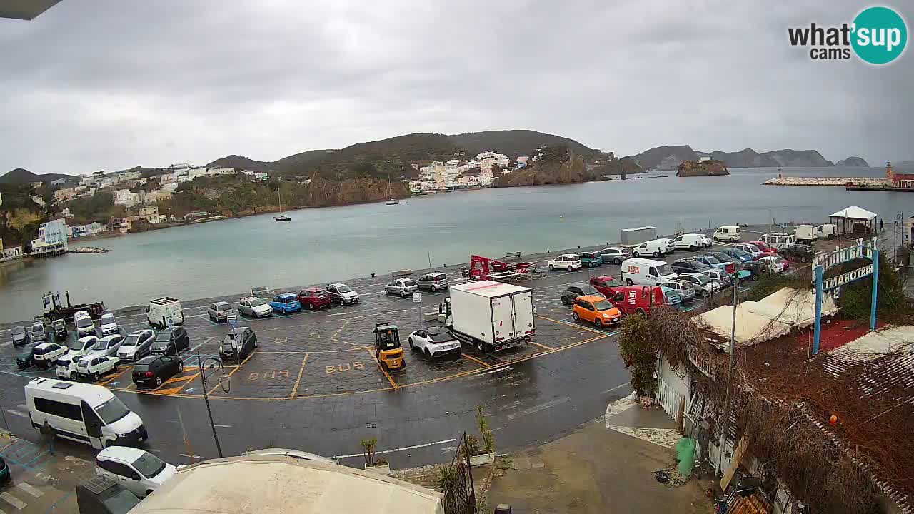 Webcam du port de Ponza – Île de Ponza