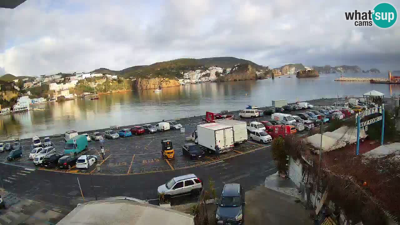 Insel Ponza Hafen webcam – Italien