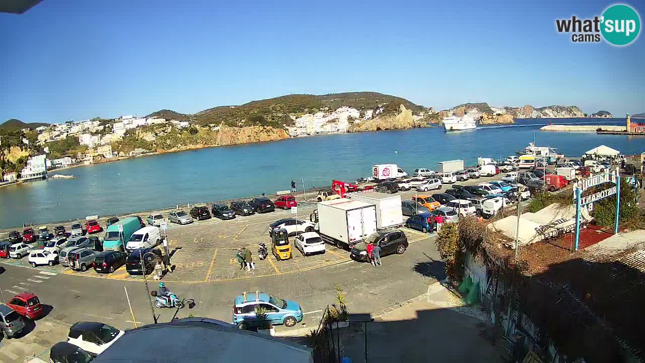 Ponza port webcam – Island of Ponza