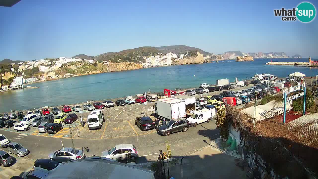 Webcam du port de Ponza – Île de Ponza