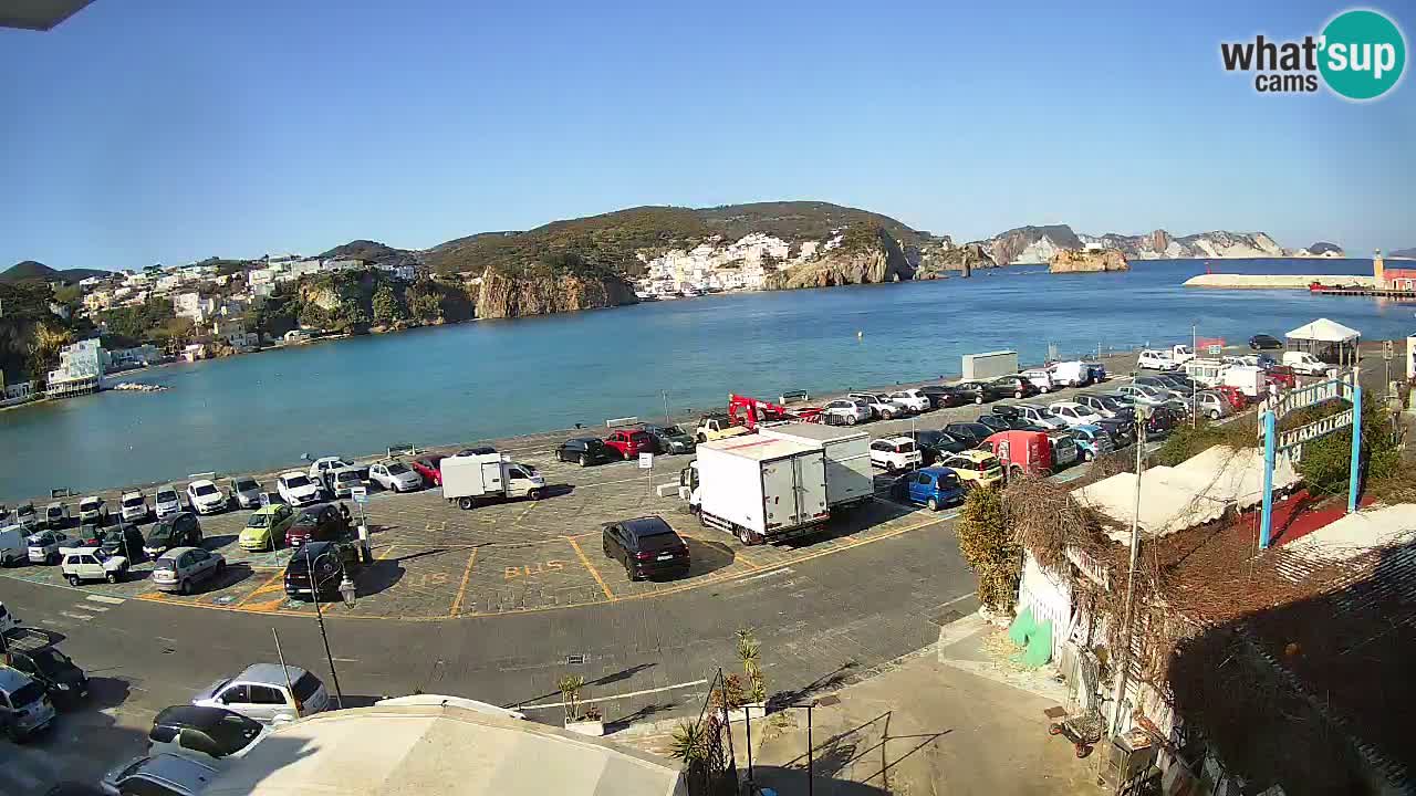 Webcam du port de Ponza – Île de Ponza