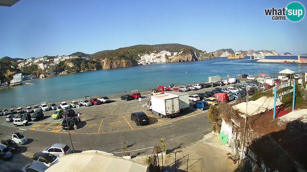 Ponza port webcam – Island of Ponza