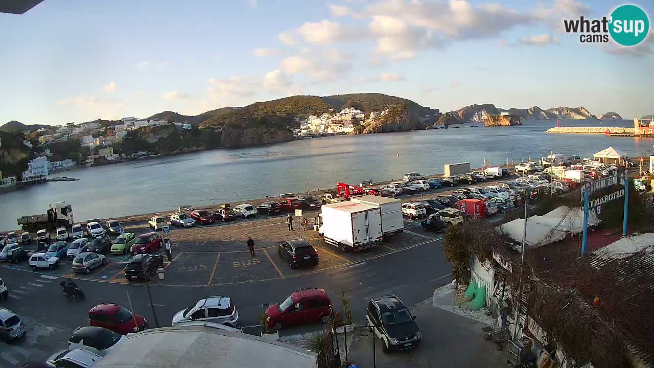 Ponza port webcam – Island of Ponza