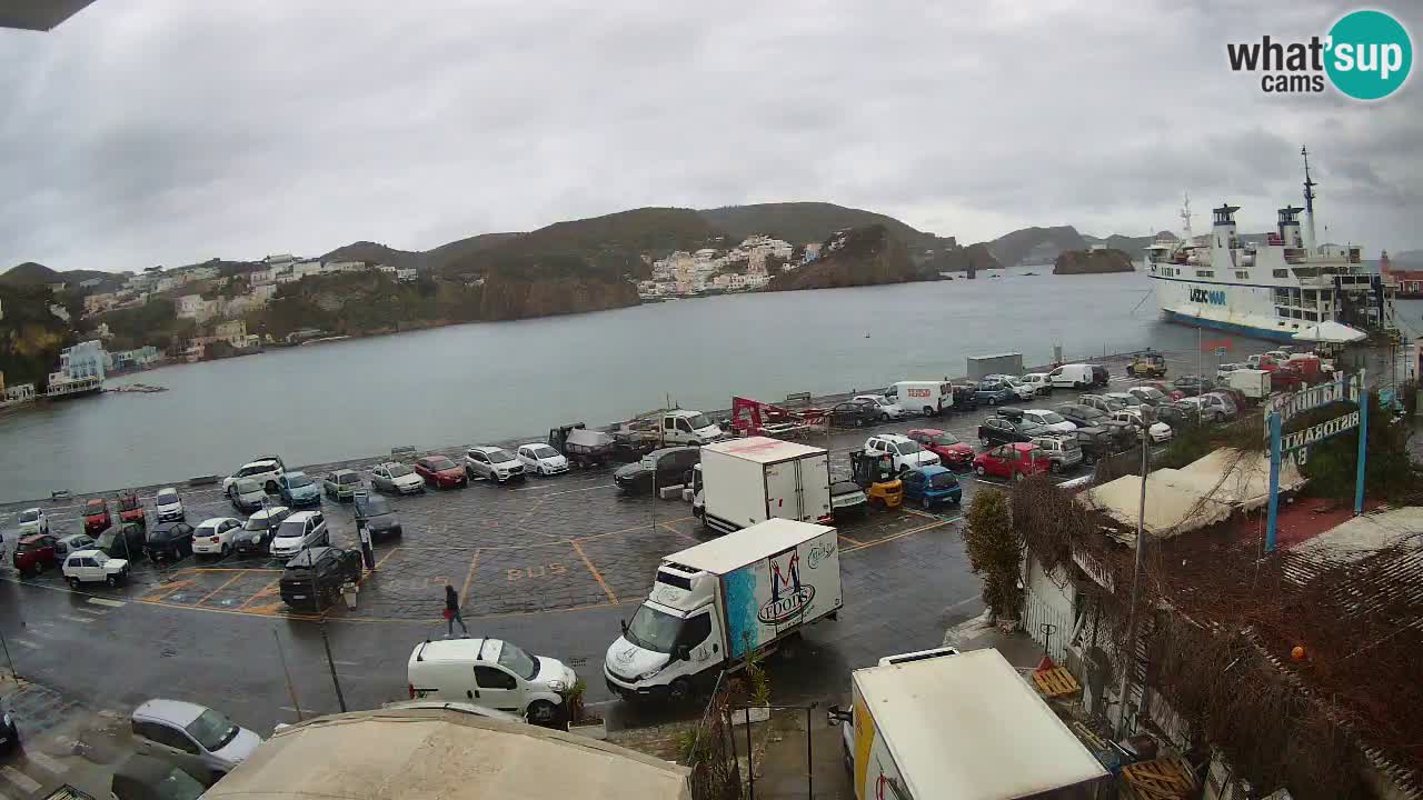 Webcam du port de Ponza – Île de Ponza