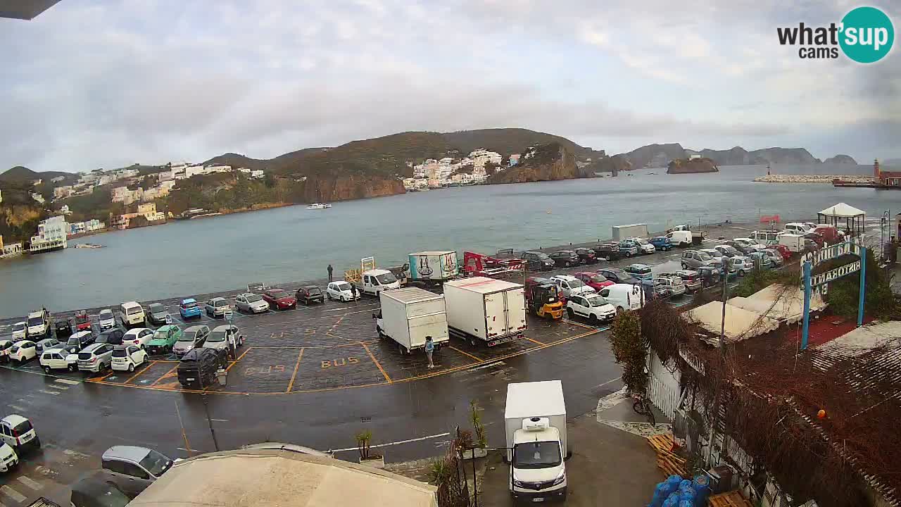 Insel Ponza Hafen webcam – Italien